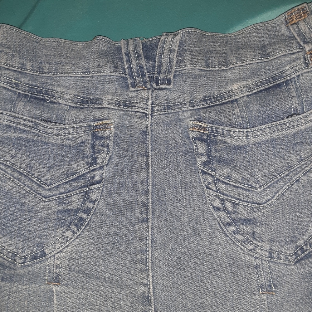 NO FUZZ DEMIN LEGEND  PLEATED SKIRT - Picture 9 of 10